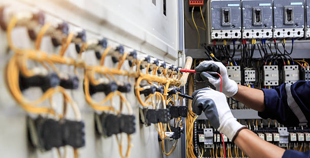 Professional Electrician technician working in Penn Estates, PA